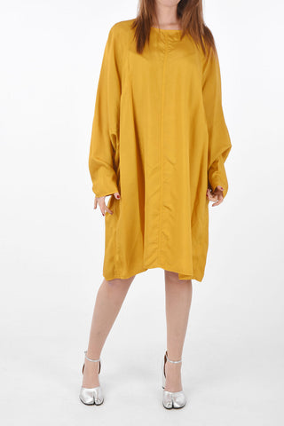 Two-Tone Flared Shirt
