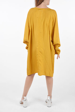 Two-Tone Flared Shirt