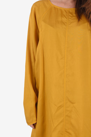 Two-Tone Flared Shirt