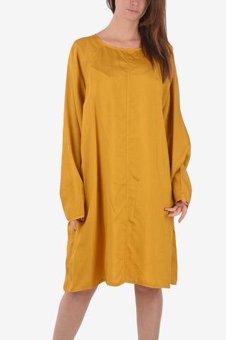 Two-Tone Flared Shirt