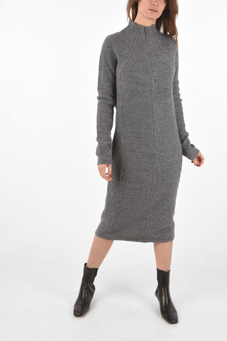 Cashmere and Virgin Wool Shift Dress