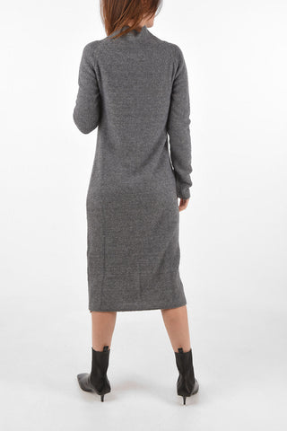 Cashmere and Virgin Wool Shift Dress