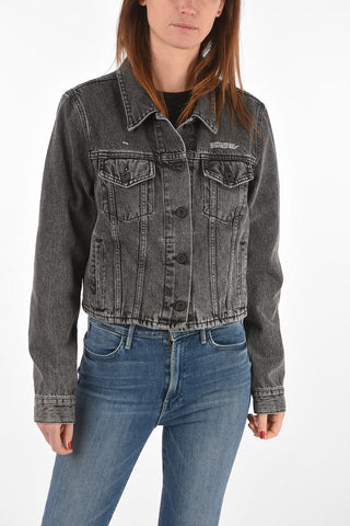 Denim Cropped Jacket