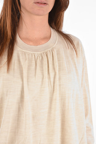 Virgin Wool Flared Sweater