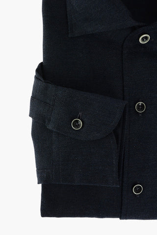 ID Camicia in Cotone Twill con Taschino