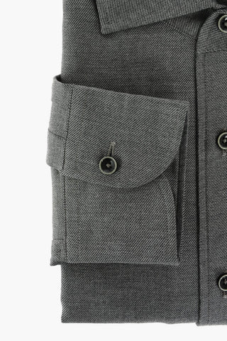 ID Twil Cotton Shirt with Standard Collar