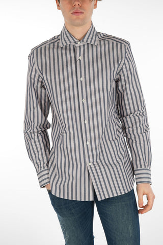 Oxford Cotton Shirt with Spread Collar