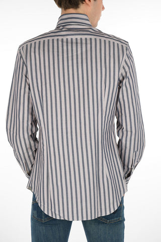Oxford Cotton Shirt with Spread Collar