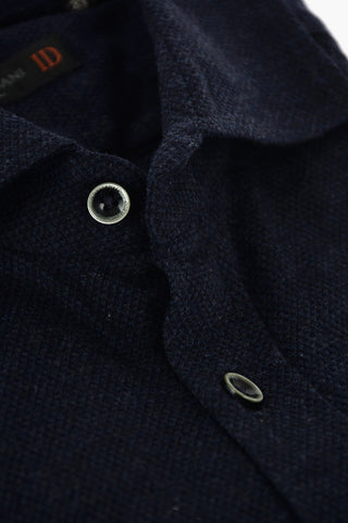 ID Hopsack Cotton Flannel Shirt