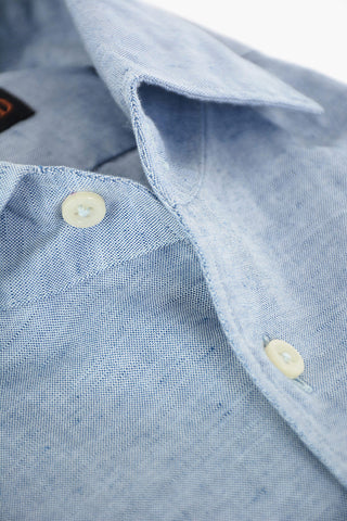 ID Fil à Fil Cotton Shirt with Breast-pocket