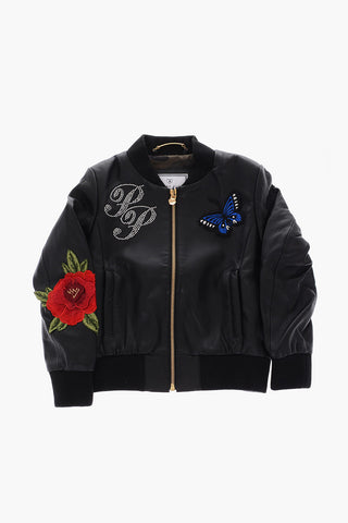 Leather I WANNA bomber