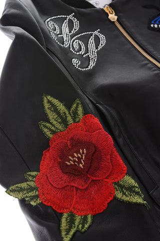 Leather I WANNA bomber