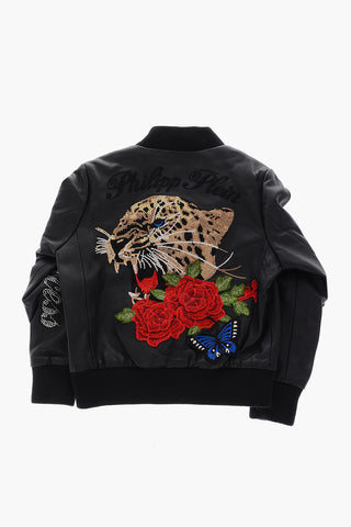 Leather I WANNA bomber