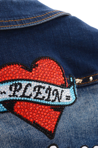 studded BY THE SEA denim jacket