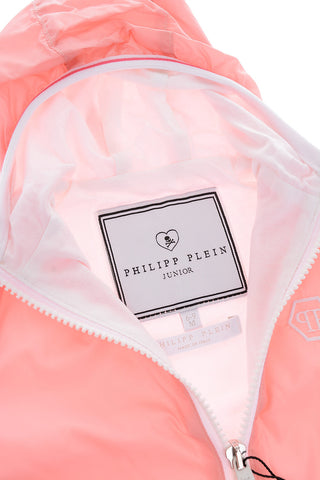 Nylon Statement Jacket with Hood