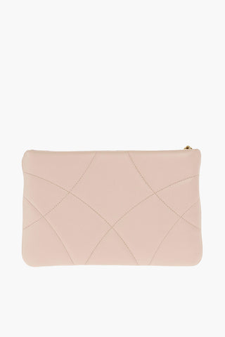 Nappa Wristlet Clutch DEVOTION with Jewel Logo