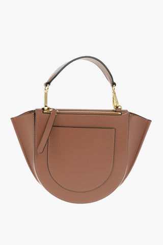 Leather HORTENSIA MINI Shoulder Bag
