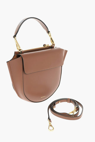 Leather HORTENSIA MINI Shoulder Bag