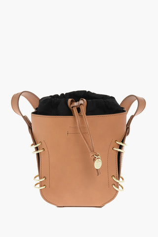 SEE BY Leather ALVY Bucket Bag