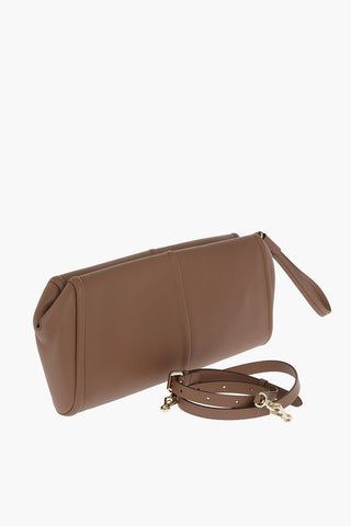 Maxi Pochette ELSA in Pelle con Tracolla Removibile