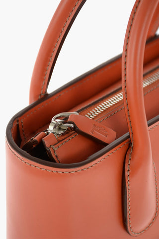 Leather Mini Tote Bag DBA with Removable Shoulder Strap