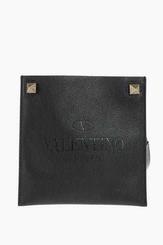 Leather ROMAN STUD Crossbody Bag