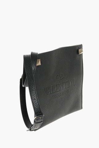Leather ROMAN STUD Crossbody Bag