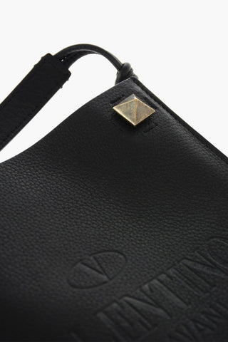 Leather ROMAN STUD Crossbody Bag