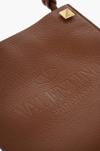 Leather ROMAN STUD Crossbody Bag