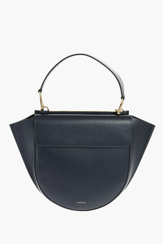 Leather HORTENSIA MEDIUM Shoulder Bag