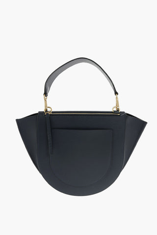 Leather HORTENSIA MEDIUM Shoulder Bag