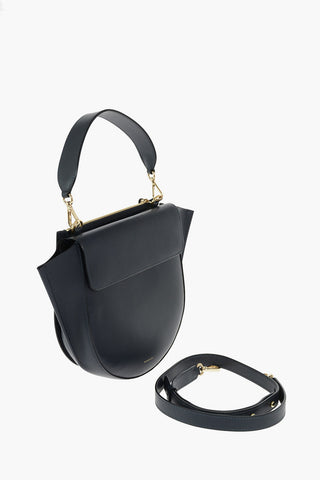 Leather HORTENSIA MEDIUM Shoulder Bag