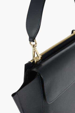 Leather HORTENSIA MEDIUM Shoulder Bag