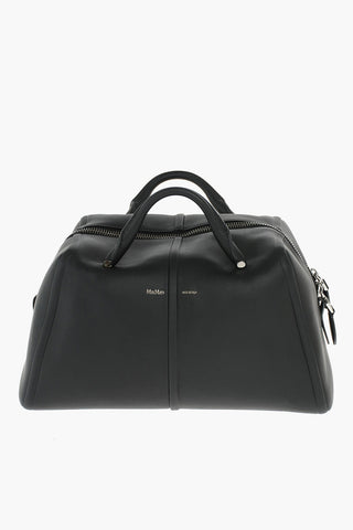 Leather ELSA Bowler Bag