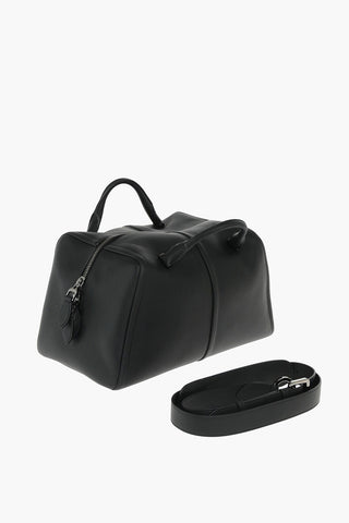 Leather ELSA Bowler Bag