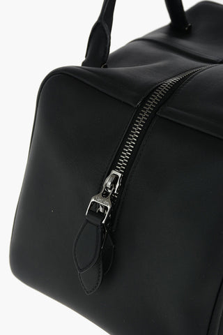 Leather ELSA Bowler Bag