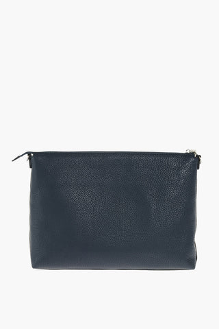 Zipped MONSTER BUGS EYES Leather Shoulder Bag