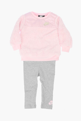 Set Felpa in Ecopelliccia e Leggings