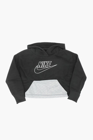 Kapuzensweatshirt mit Logostickerei