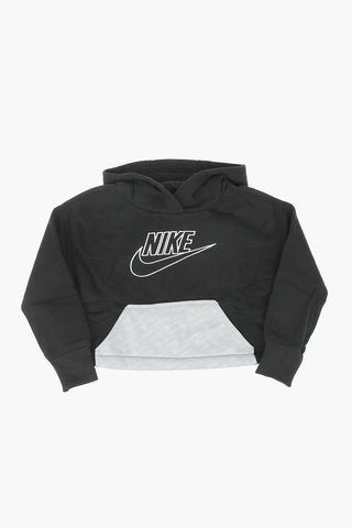 Kapuzensweatshirt mit Logostickerei
