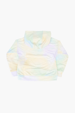 Gemustertes Kapuzensweatshirt