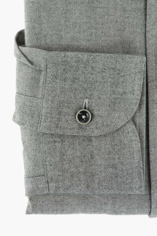 ID Twill Cotton Shirt with Breast-pocket
