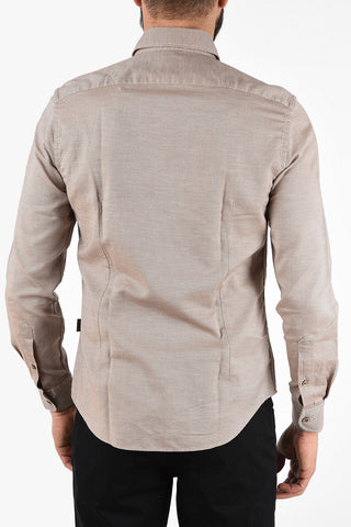 ID Tattersall Cotton Shirt with Embroidered Logo