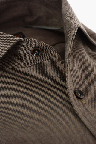 ID Twill Cotton Shirt with Breast-pocket