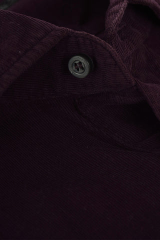ID Corduroy Shirt with Embroidered Logo