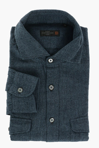 ID Twill Flannel Safari Shirt