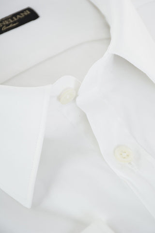 Popeline STRETCH Cotton Shirt with Standard Collar
