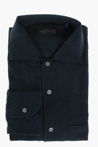 ID Camicia in Cotone Twill con Taschino