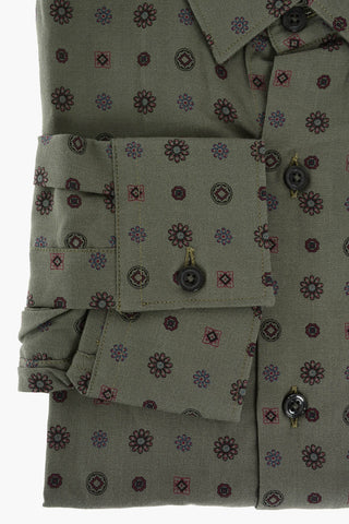 CC COLLECTION Floral Printed Cotton Shirt