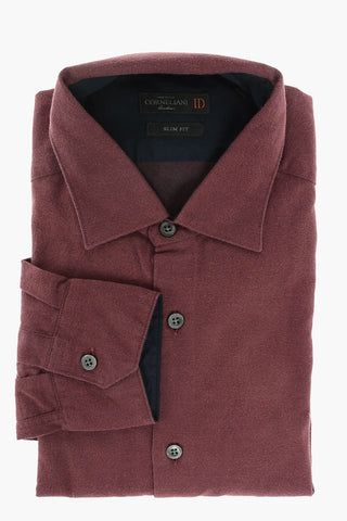 ID Camicia SLIM FIT in Cotone Twill